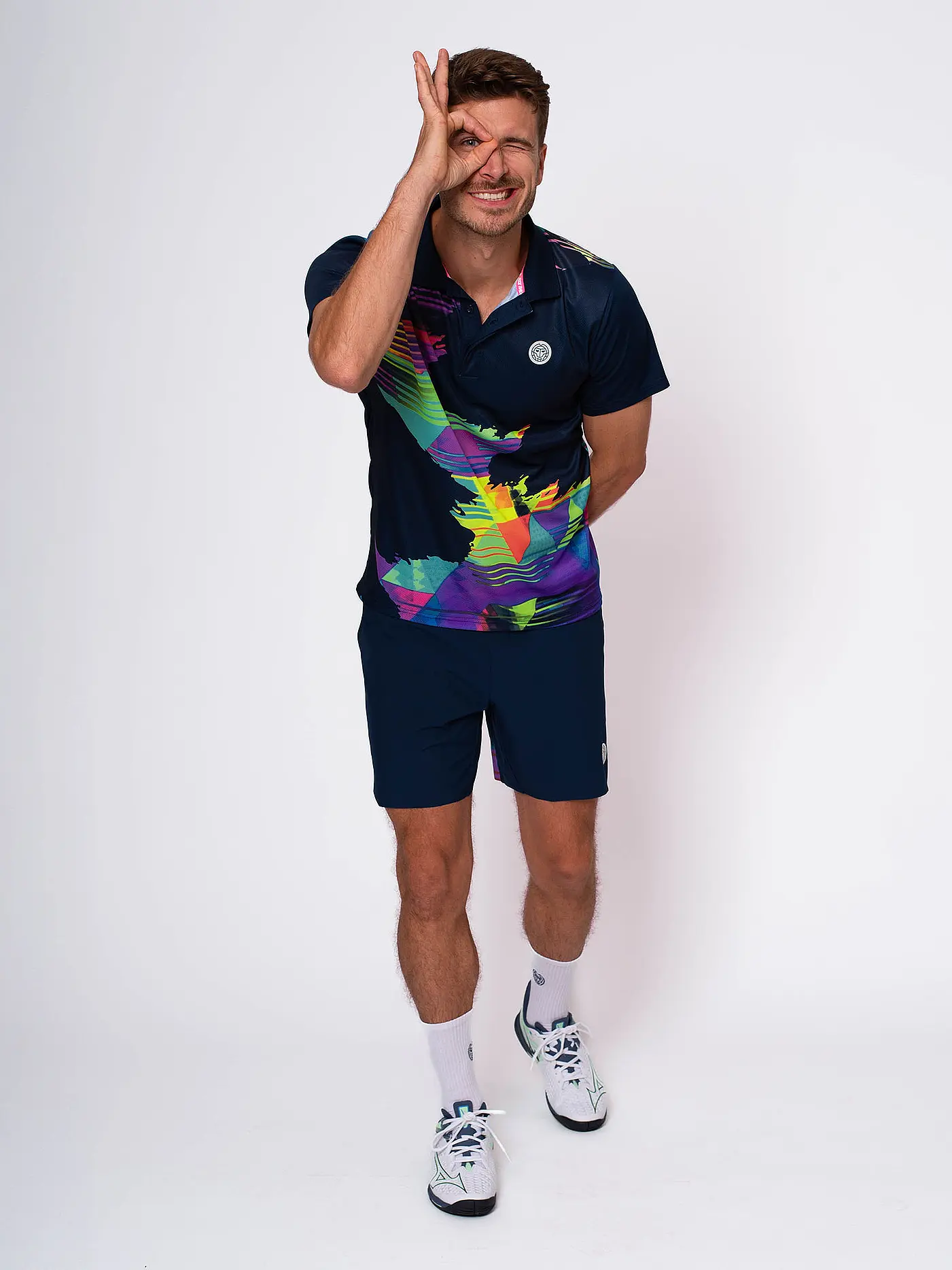BIDI BADU | Herren Tennispolo Kaleido | 